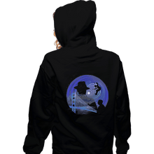 Load image into Gallery viewer, Shirts Zippered Hoodies, Unisex / Small / Black Vertigo