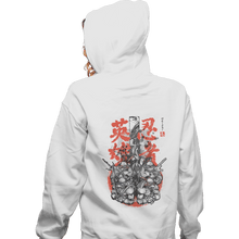 Load image into Gallery viewer, Shirts Zippered Hoodies, Unisex / Small / White Half-Shell Ninjas