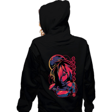 Load image into Gallery viewer, Shirts Zippered Hoodies, Unisex / Small / Black Madara