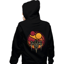 Load image into Gallery viewer, Daily_Deal_Shirts Zippered Hoodies, Unisex / Small / Black N-1 WZRD
