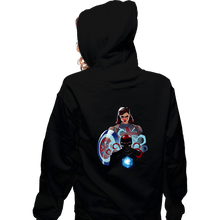Load image into Gallery viewer, Secret_Shirts Zippered Hoodies, Unisex / Small / Black Carter