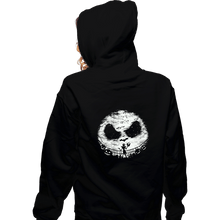 Load image into Gallery viewer, Secret_Shirts Zippered Hoodies, Unisex / Small / Black Nightmare Jack