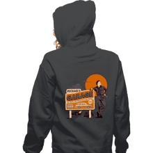 Load image into Gallery viewer, Daily_Deal_Shirts Zippered Hoodies, Unisex / Small / Dark Heather Michael's Garage