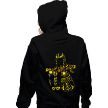 Load image into Gallery viewer, Shirts Zippered Hoodies, Unisex / Small / Black The Mad Titan