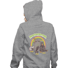 Load image into Gallery viewer, Shirts Zippered Hoodies, Unisex / Small / Sports Grey Trash Can Critters