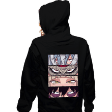 Load image into Gallery viewer, Daily_Deal_Shirts Zippered Hoodies, Unisex / Small / Black MHA Villains Eyes