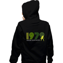 Load image into Gallery viewer, Daily_Deal_Shirts Zippered Hoodies, Unisex / Small / Black USCSS Nostromo 1979