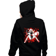 Load image into Gallery viewer, Daily_Deal_Shirts Zippered Hoodies, Unisex / Small / Black Devil Hunters