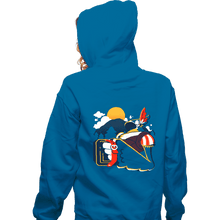 Load image into Gallery viewer, Shirts Zippered Hoodies, Unisex / Small / Royal Blue Song Of The Wild