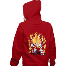Load image into Gallery viewer, Secret_Shirts Zippered Hoodies, Unisex / Small / Red Next Level