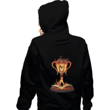 Load image into Gallery viewer, Shirts Zippered Hoodies, Unisex / Small / Black The 4th Book Of Magic