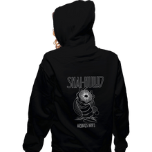 Load image into Gallery viewer, Daily_Deal_Shirts Zippered Hoodies, Unisex / Small / Black Kashmir