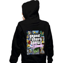 Load image into Gallery viewer, Daily_Deal_Shirts Zippered Hoodies, Unisex / Small / Black Grand Theft Floreda