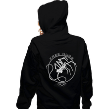 Load image into Gallery viewer, Shirts Zippered Hoodies, Unisex / Small / Black Free Hugs
