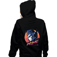 Load image into Gallery viewer, Secret_Shirts Zippered Hoodies, Unisex / Small / Black Rad Convoy