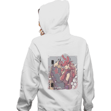 Load image into Gallery viewer, Shirts Zippered Hoodies, Unisex / Small / White Wanda Kiss