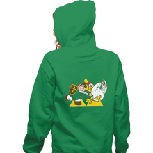Load image into Gallery viewer, Shirts Pullover Hoodies, Unisex / Small / Irish Green Hylian Guy