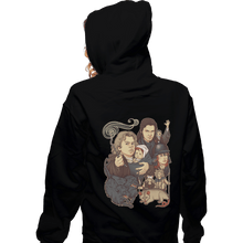 Load image into Gallery viewer, Shirts Zippered Hoodies, Unisex / Small / Black I'm a Big Wizard