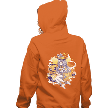 Load image into Gallery viewer, Shirts Pullover Hoodies, Unisex / Small / Orange Pumpkin Spice Witch