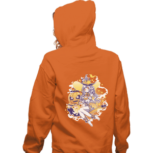 Shirts Pullover Hoodies, Unisex / Small / Orange Pumpkin Spice Witch
