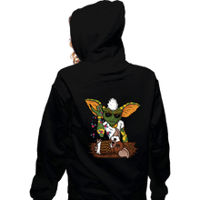 Load image into Gallery viewer, Secret_Shirts Zippered Hoodies, Unisex / Small / Black Waterbae