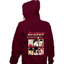 Load image into Gallery viewer, Daily_Deal_Shirts Zippered Hoodies, Unisex / Small / Maroon Golden Boy