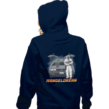 Load image into Gallery viewer, Shirts Pullover Hoodies, Unisex / Small / Navy Mandelorean
