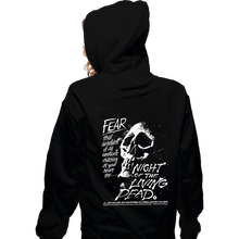 Load image into Gallery viewer, Daily_Deal_Shirts Zippered Hoodies, Unisex / Small / Black Fear!