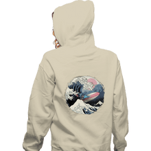 Load image into Gallery viewer, Secret_Shirts Zippered Hoodies, Unisex / Small / White The Great Alien