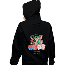 Load image into Gallery viewer, Shirts Zippered Hoodies, Unisex / Small / Black YuYu Pixels