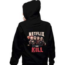 Load image into Gallery viewer, Shirts Zippered Hoodies, Unisex / Small / Black Netflix And Kill