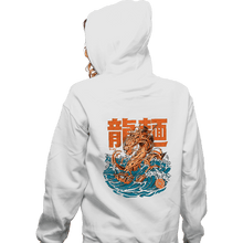 Load image into Gallery viewer, Daily_Deal_Shirts Zippered Hoodies, Unisex / Small / White Ramen Dragon