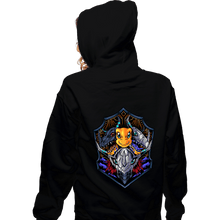 Load image into Gallery viewer, Shirts Zippered Hoodies, Unisex / Small / Black Red Warrior