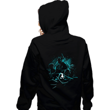 Load image into Gallery viewer, Daily_Deal_Shirts Zippered Hoodies, Unisex / Small / Black Warrior Friends