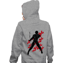 Load image into Gallery viewer, Shirts Zippered Hoodies, Unisex / Small / Sports Grey Crimson Joseph