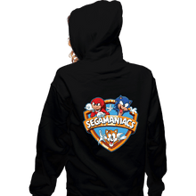 Load image into Gallery viewer, Daily_Deal_Shirts Zippered Hoodies, Unisex / Small / Black Segamaniacs