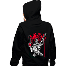Load image into Gallery viewer, Daily_Deal_Shirts Zippered Hoodies, Unisex / Small / Black Deadite