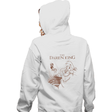 Load image into Gallery viewer, Shirts Zippered Hoodies, Unisex / Small / White The Daren King