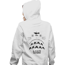 Load image into Gallery viewer, Shirts Zippered Hoodies, Unisex / Small / White My Neighbor