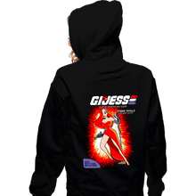 Load image into Gallery viewer, Daily_Deal_Shirts Zippered Hoodies, Unisex / Small / Black Gi Jess