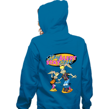 Load image into Gallery viewer, Daily_Deal_Shirts Zippered Hoodies, Unisex / Small / Royal Blue Stay Safe!