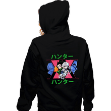 Load image into Gallery viewer, Secret_Shirts Zippered Hoodies, Unisex / Small / Black HxH