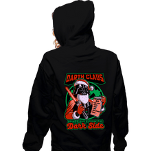 Load image into Gallery viewer, Secret_Shirts Zippered Hoodies, Unisex / Small / Black Dark Lord Christmas