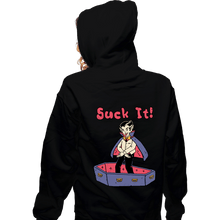 Load image into Gallery viewer, Daily_Deal_Shirts Zippered Hoodies, Unisex / Small / Black Suck It!