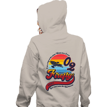 Load image into Gallery viewer, Secret_Shirts Zippered Hoodies, Unisex / Small / White A Leaf On The Wind
