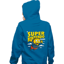 Load image into Gallery viewer, Secret_Shirts Zippered Hoodies, Unisex / Small / Royal Blue I'm Learnding