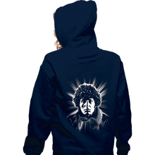 Load image into Gallery viewer, Daily_Deal_Shirts Zippered Hoodies, Unisex / Small / Navy Tom Baker