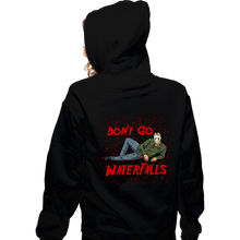 Load image into Gallery viewer, Shirts Zippered Hoodies, Unisex / Small / Black Don't Go Jason Waterfalls