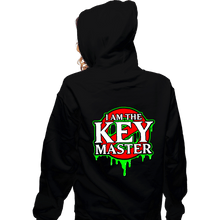 Load image into Gallery viewer, Daily_Deal_Shirts Zippered Hoodies, Unisex / Small / Black The Keymaster