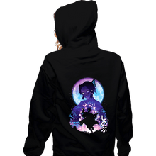Load image into Gallery viewer, Daily_Deal_Shirts Zippered Hoodies, Unisex / Small / Black Demon Shinobu
